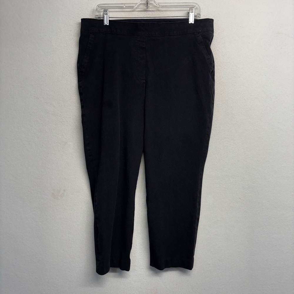 Spanx On the Go Ankle Slim‎ Straight Pant 20365R Black XL
